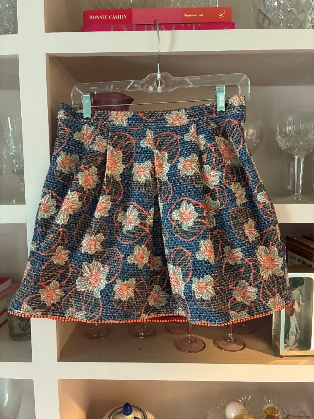 Hunter Bell Jacquered Skirt